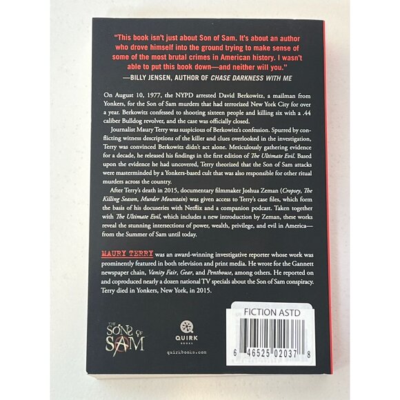 The Ultimate Evil Maury Terry True Crime Book Sons of Sam Conspiracy Paperback - Picture 5 of 5